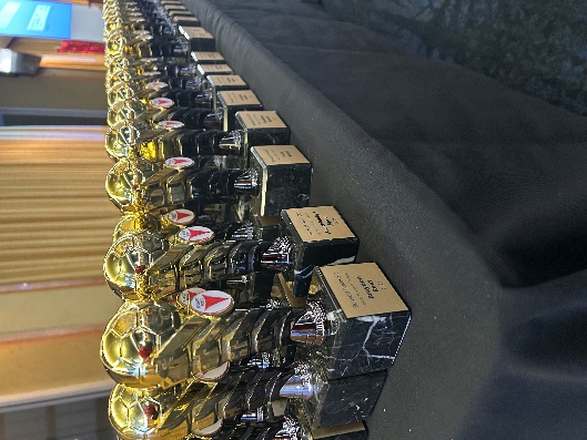 Belwest trophies ready for presentation