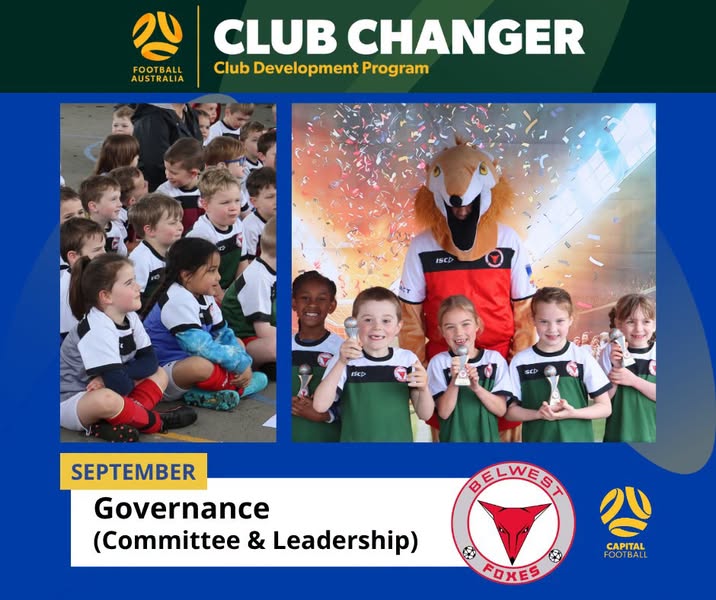 Belwest named September Club Changer of the Month by Capital Football