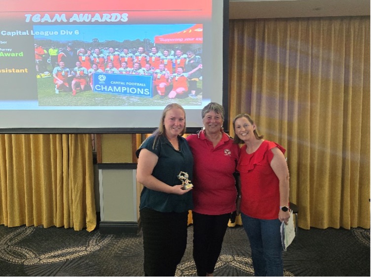 Team award presentation