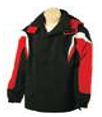 Belwest jacket in black, red and white